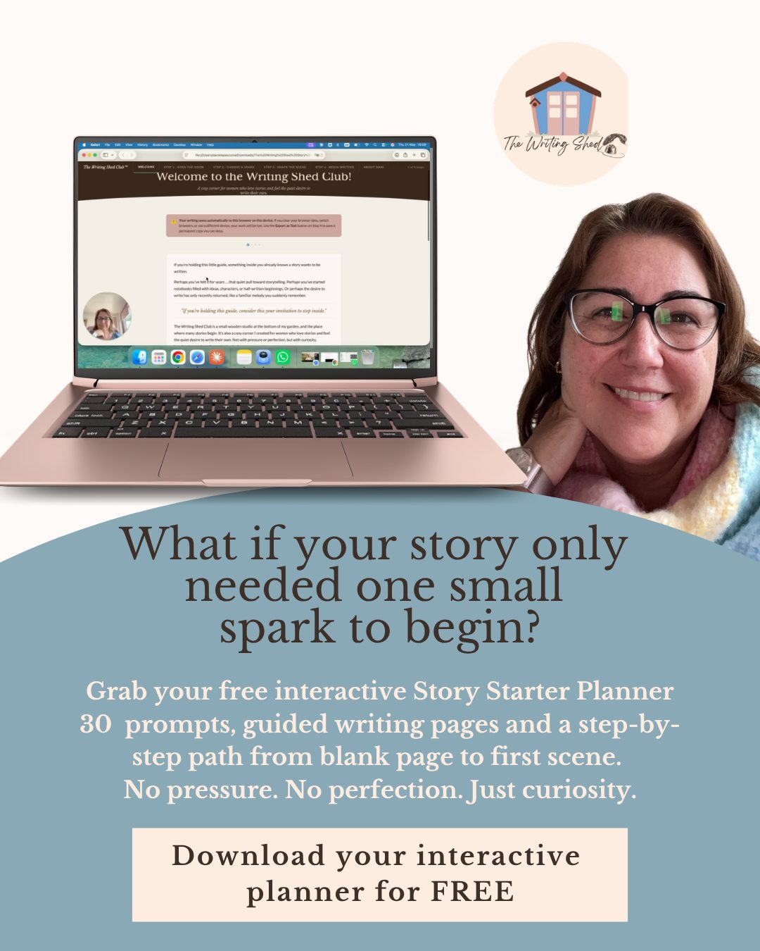 Download your free interactive Story Starter Planner