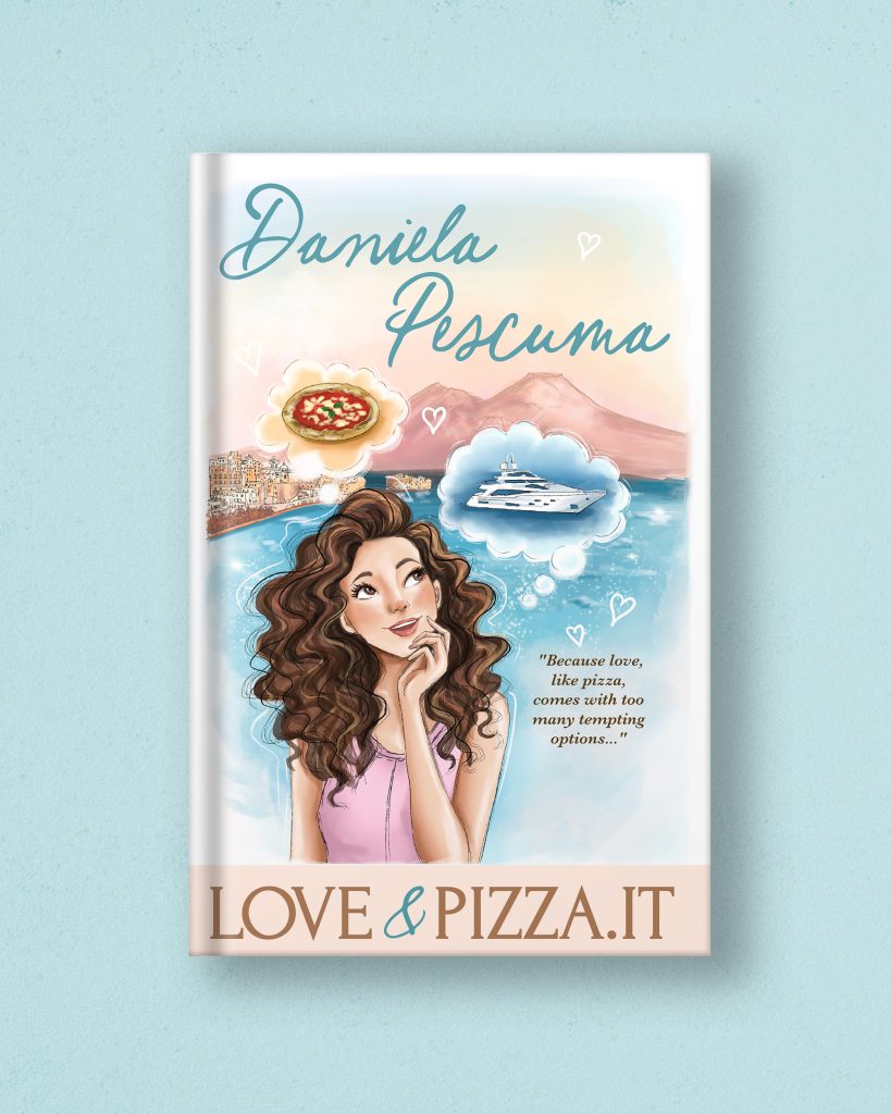 The finished Loveandpizza.it cover