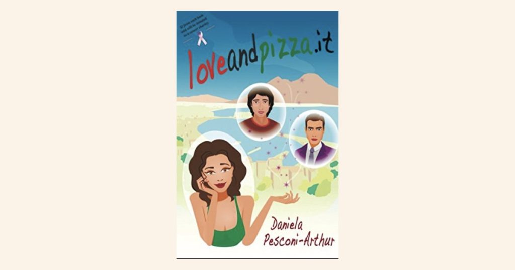 The original 2011 cover of Loveandpizza.it, designed by a former student